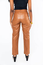 Load image into Gallery viewer, Gomez Camel Vegan Leather Pants
