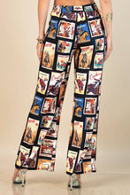 Load image into Gallery viewer, Western Cowboy Stamps Print Slack Pants
