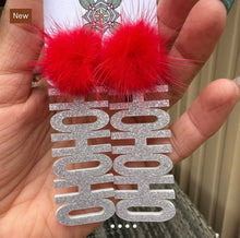 Load image into Gallery viewer, Santa Shine Earrings
