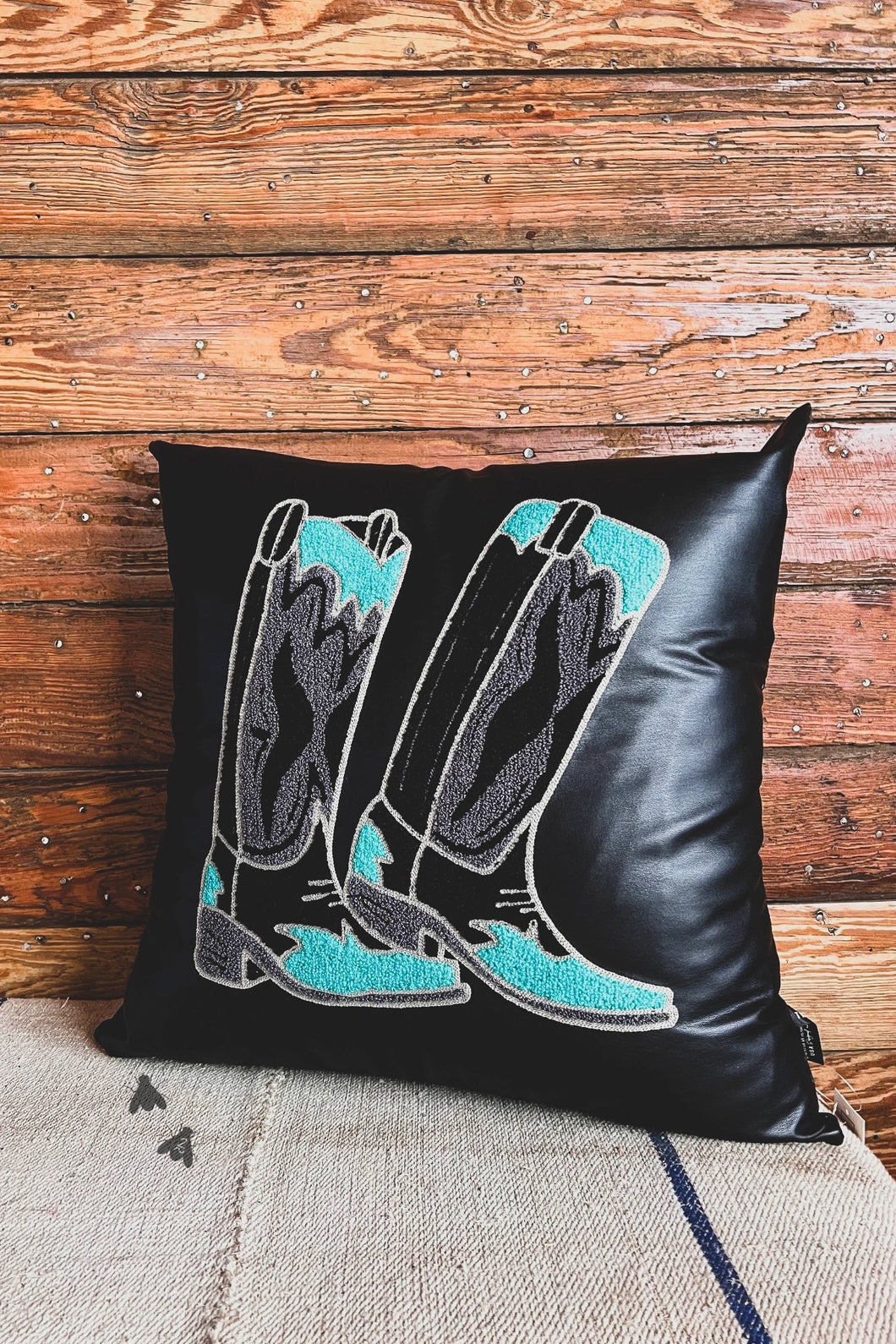 Boot Scootin' Pillow